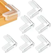 XXXX Pack of 6 Child Safety Table Edge Baby Corners and Edge Protection Worktop Edge Protection Child Safety Edge Protection Table Edge Protection for Table Corner Protection Used Prevent Children