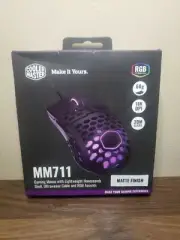 Cooler Master MM711 Advanced Wired Gaming Mouse Lightweight W/ RGB Accents