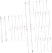 TEHAUX 3sets Pencils Set 50 Point Pencil Grease for Drawing Fabric Markers Sewing Tools Portable Wax Peel-off Painting Crayons 12pcs*3