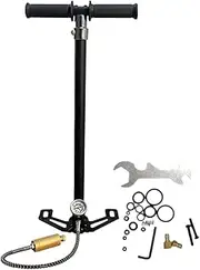 Acecare High Pressure Hand Pump 4500psi 4 Stage PCP Air Pump for PCP Airgun Rifle with Big Oil Water Separator