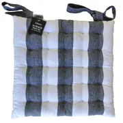 Stripy Alfresco Chair Pads Premium cotton