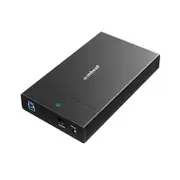 [MB-HDD-35C1K] C1 Tool-Free USB 3.0 3.5' & 2.5' SATA HDD Enclosure - Black