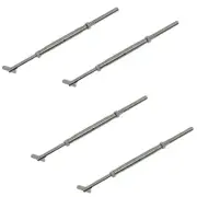 4Pc Stainless Steel 1/4" Threaded Drop Pin Hand Swage Stud Turnbuckle 3/16 Cable