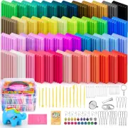 Ixiaoyoo Polymer Clay， Oven Bake Modeling Clay for Kids, DIY Starter Kits Mod...