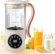 8 in 1 Automatic Soy Milk Maker Machine,47oz/1400ML Automatic Nut Milk Maker,with 16 Blades, Self-Cleaning,24H Delay Timer, Boiling Water and Keep Warm Functi,for Makes Almond Milk, Oat Milk B