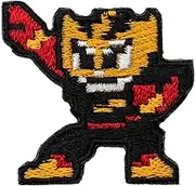 Megaman GGL064 2-Way Embroidered Patch (Electric Man), Official Licensed Product, Graft, Gaming Life
