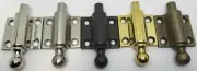 Window Sash ventilating Bolt Latch vent lock air 3 strike Plates heights brass