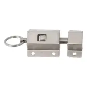 Heavy Duty Stainless Steel Spring Loaded Door Bolt for Added Protection