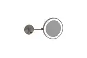 Thermogroup Ablaze Magnifying Mirror Lit Wall Mount x3 Brushed Nickel (Concealed Wiring) L252CSMCBN