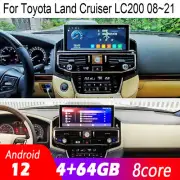 12.3" Touchscreen Radio Android Gps Navigation For Toyota Land Cruiser Lc200
