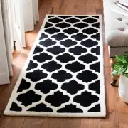 Safavieh Chatham BLACK / IVORY 2'-3" X 7' Runner - CHT734K-27