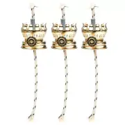 3 Sets Kerosene Lamp Parts Diffuser Oil Lanterns for Indoor