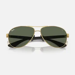 【RayBan 雷朋】法拉利聯名款 碳纖維太陽眼鏡(RB8331M-F00871 61mm)