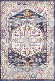 Siena Catania Tapestry Navy Rug