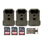 Stealth Cam Wildview 12 Megapixel Infrared Trail Camera Bundle 3 Pack