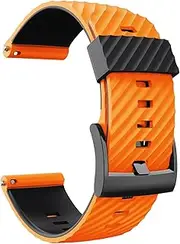 [MGTCAR] 24MM For Suunto 7/Suunto D5 Replacement Wristband Silicone Sports Smart Watch Straps For Suunto 9 Baro/Sport Wrist HR Baro Watchband