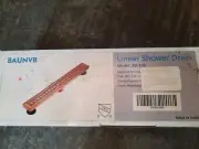 28" X 2.75" Linear Shower Drain, BAUNVB, Rose Gold