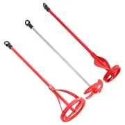 Paint Mixer Attachment Set of 3 - 14" Drill Paddle Mixer with 3/8" & 5/16" He...