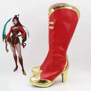 League of Legends Diana Scorn of the Moon Boots Unsex Cosplay Shoes Customized