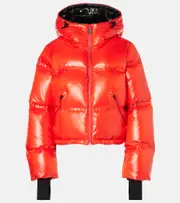 [Aztech Mountain] Aztech Mountain Minnie Nuke Suit down ski jacket AU 14 red