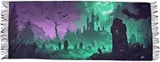 [AIXIWAWA] Halloween Grave Women's Pashminas Scarf, Shawls Wrap Lightwight Tassel for Evening Dress Dinner Party, Multicolor