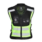 GHOST RACING GR-Y06 Motorcycle Riding Vest Safety Reflective Vest