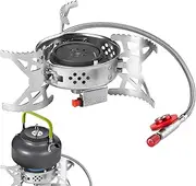 Small Camping Stove,Lightweight Folding Burner Stove | Lightweight Multi-Functional Compact Cooker for Hiking Adventures Beach Trips Fishing Survival Tools Backyard Picnics Outdoor