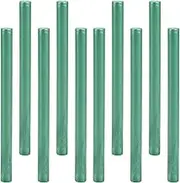 Wax Stamp Kit, 10Pcs Sealing Wax Stamp Small Round Stamp Tool Sealing Wax for Envelopes for Invitations for Gift Packagin(Pine Green)