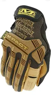 MECHANIX Wear Gloves M-Pact Leather Protectin - Size S