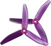 V2 5X4X3 3-Blade PC Propeller, for RC FPV Racing Freestyle 5inch 4S 6S Drone Replacement Propellers(50Pairs Purple)