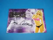 2014 Benchwarmer DANI MATHERS #8 New Year Auto Playboy PMOY Bold & the Beautiful