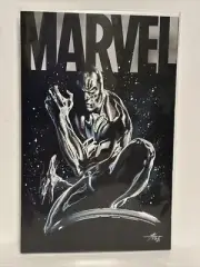 Marvel #6 (2021) Gabriele Dell'Otto Silver Surfer Trade Dress Variant Cover