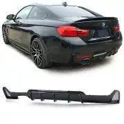Rear Diffuser Carbon Look for BMW 4er F32 F33 F36 2013-2021 With M-PACKET