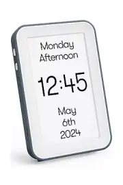 Relish Day Connect – Dementia Clock, HD Large Screen Digital Calendar Cloc
