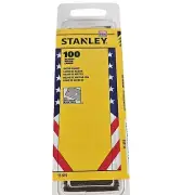 NEW 100 Pack Stanley #9 Steel Back Razor Blades 11-515
