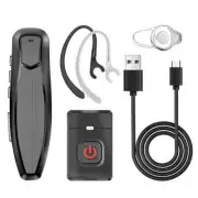 Walkie Talkie Wireless Bluetooth PTT Headset Earpiece Hands-Free K Plug for Kenw