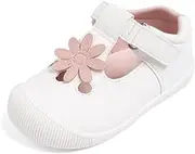 [Meckior] Toddler Girls Summer Flral Sandals Slip-On Closed Toe Bowknot Slides Water Shoes for Little Girl Non-Slip Soft Sole Qucik Dry Sandals