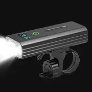 Front Light, Headlight | Rechargeable Waterproof Headlight Front Light | Super Bright Rear Light, 3 Light Modes, Cycle Light with Stand P