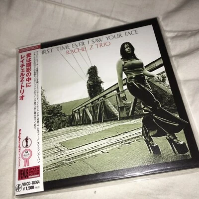 Rachel z trio first time ever i saw your face VENUS JAPAN IMPORT CD SEALED w OBI