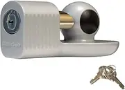 Master Lock Trailer Hitch Lock, Fits 1-7/8 in., 2 in., and Most 2-5/16 in. Trailer Couplers, Weather Resistant Automotive Hitch Lock with Keys, 377KA