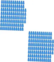 2sets Connector Protection Network Boots Cover Plastic Data Cable Boot Ethernet Plug Cap 100pcs*2