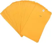 FOYTOKI 100pcs Buckle Envelopes Small Coin Envelopes Legal Mailing Clasp Document Storage