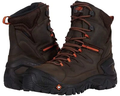 Men's Merrell Strongfield Lea 8" Thermo WP Work Boots, J099527 Multi Sizes Espre