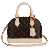 在飛比找Yahoo奇摩購物中心優惠-LV M53152 經典MONOGRAM ALMA BB 手