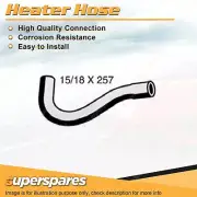 1 x Heater Hose 15/18mm x 257mm for Ford Fairlane Fairmont Falcon BA BF FG LTD (for: Ford)