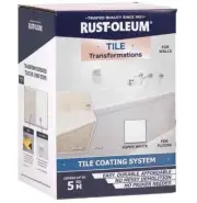 Rust-Oleum Tile Transformation Kit Aspen White Paint Tile Coating MADE in USA