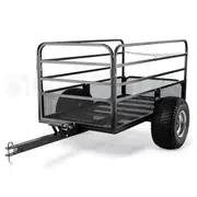 Towed Mesh Dump Cart 570kg Capacity