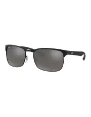 [Ray-Ban] RB8319 Chromance Black Polarised Sunglasses