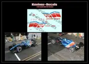 1/32 Scale Decals for Policar Modern F1 - Alpine A521, Alonso & Ocon 2021