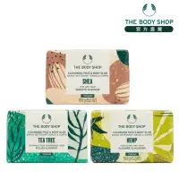 在飛比找momo購物網優惠-【THE BODY SHOP 美體小舖】臉部&身體活膚皂-1